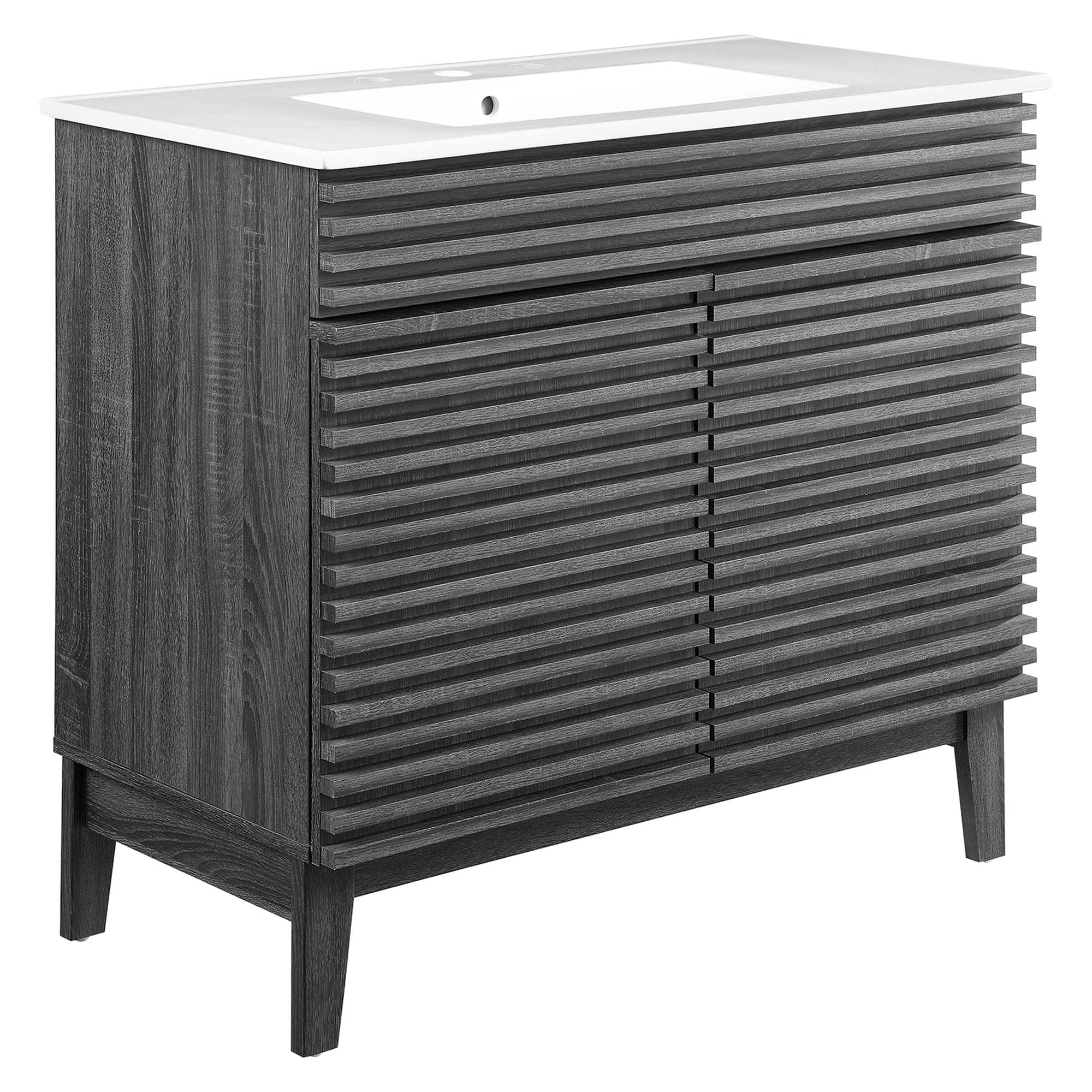 remodel 05 V.A. 『VANITY BOX』 ROSWELL Tokyo 84 in. W. x 22 in. D x 33.9 in. H Double Bath